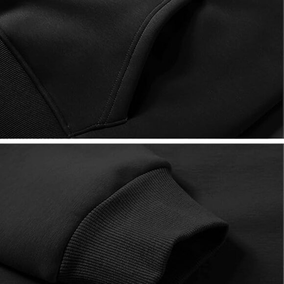 Women's Casual Winter Warm Fleece Sherpa Lined Pullover Hooded Sweatshirt - Picture 4 of 8